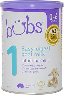 Sponsored Ad - Goat Milk Infant Formula Stage 1, Infants 0-6 months, Made with Fresh Goat Milk, 14.1 oz