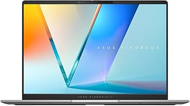 Vivobook S 14 OLED Slim Laptop, AMD Ryzen AI 9 365(10 Cores), 24GB, 1TB SSD, Customizable RGB Keyboard, Cool Silver, M5406WA-AH94