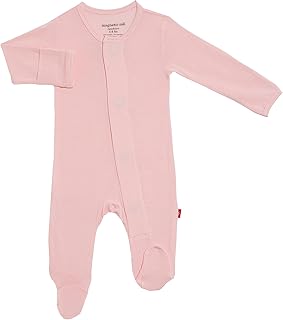 Magnetic Me Footie Pajamas Soft Modal Baby Sleepwear with Quick Magnetic Fastener | Boys and Girls Sleeper Preemie-24 Months