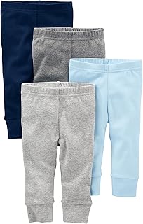 Sponsored Ad - Unisex Baby 4-Pack Neutral Pant