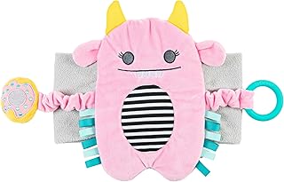 Dr. Brown's Gripebelt Heated Belly Band, Soothe Baby's Tummy with Gentle Warmth and Compression, Monster, 3m+, Pink