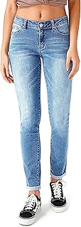 Sponsored Ad - Women's Ripped Boyfriend Jeans Stretch Skinny Jean Trendy Distressed Straight Leg Jeans with Holes