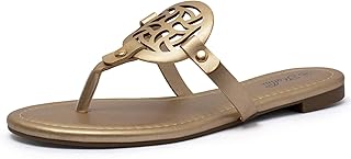 Sponsored Ad - Women's Flat Sandals Flip Flop Sandals Comfortable Dressy Thong Sandals