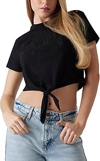 Women's Eco Short Sleeve Eyelet Tone Tee