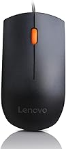 300 USB Wired Computer Mouse - Full Size Optical Ambidextrous Mouse with 1600 DPI, Reliable USB-A Wired Connection, Easy 3-Button Navigation – Long Lasting, Durable Basic Mouse, Black