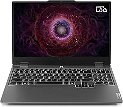 LOQ 15 15AHP9 RTX 4060 AI Gaming Laptop, 15.6" FHD 144Hz, AMD Ryzen 7-8845HS, NVIDIA GeForce RTX 4060, 16GB DDR5 1TB SSD, W11H, Luna Grey