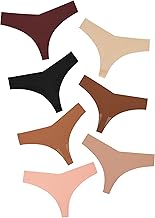 Sponsored Ad - DEANGELMON Seamless Thongs for Women No Show Thong Underwear Women Comfortable Multiple Pack