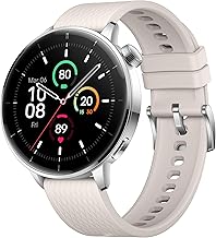 Watch 3 43mm Silver Steel, 1.32-Inch Round Display, Silver Steel, WearOS, 32GB Storage, Sleep Tracking, 345mAh Battery, Bluetooth, Lithium Ion, Multi-GNSS
