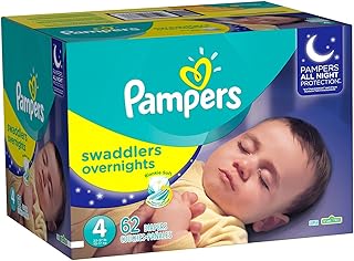 Swaddlers Diapers, Size 4, 62 Count