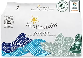 Sponsored Ad - Our Diapers | EWG Verified Safe & Plant-Based Diapers | Leak Protection | Soft Organic Cotton Shell | Chlorine-Free Diaper for Sensitive Skin | Size 1 (7-14 lbs) 42 Count