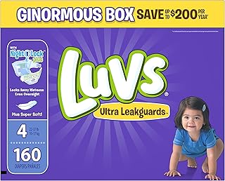 Diapers Size 4, 160 count