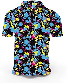 Sponsored Ad - Mens Golf Polo Shirts Short Sleeve Performance 4 Way Stretch Quick Dry UPF 50