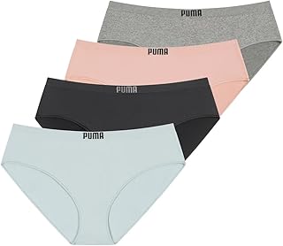 Womens Cheeky Underwear – Lightweight Seamless Bikini Underwear for Women, 4-Pack - Large