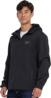 Waterproof Soft Shell Rain Jacket Men - Rain Coat, Softshell Windbreaker with Hood