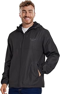 Rain Jacket Men with Hood, Windbreaker Men Lightweight Waterproof Jacket