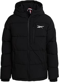 Boys Puffer Jacket - Quilted Water and Wind Resistant Boys Winter Coat - Warm Insulated Stretch Tech Jackets for Kids