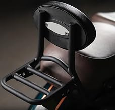 Parcel Shelf with Backrest Compatible with Royal Enfield New Classic 350 Reborn