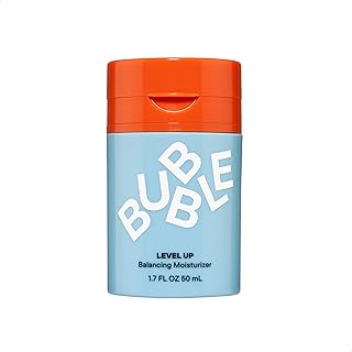 Level Up Gel Face Moisturizer for Oily Skin - Balancing + Hydrating Face Lotion with Niacinamide + Zinc to Improve Texture + Reduce Shine - Daily Lightweight Facial Moisturizer (50ml)