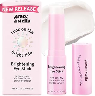 Sponsored Ad - Under Eye Brightener Balm Stick - Travel Essentials - Caffeine Eye Cream for Dark Circles, Puffiness, Wrinkles - Vegan Moisturizer Stick with Niacinamide, Hyaluronic Acid (0.13oz/3.5g)