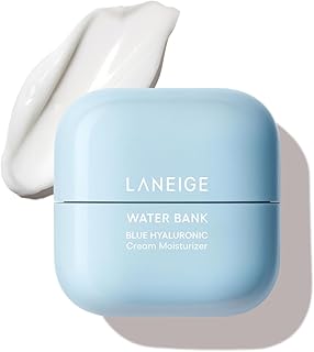 Water Bank Blue Hyaluronic Cream Moisturizer: Hydrating Korean Face Cream with Squalane & Ceramide for Skin Barrier Support, Dermatologist-Tested