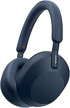 WH-1000XM5 Premium Noise Canceling Headphones, Auto NC Optimizer, 30-Hour Battery, Alexa Voice Control, Midnight Blue