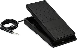 Volume Expression Pedal for Keyboards, 5-Foot Cable, 0.25-Inch Plug, Black (FC7)