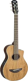 APXT2EW 3/4-Size Acoustic-Electric Guitar with Gig Bag, Figured Natural