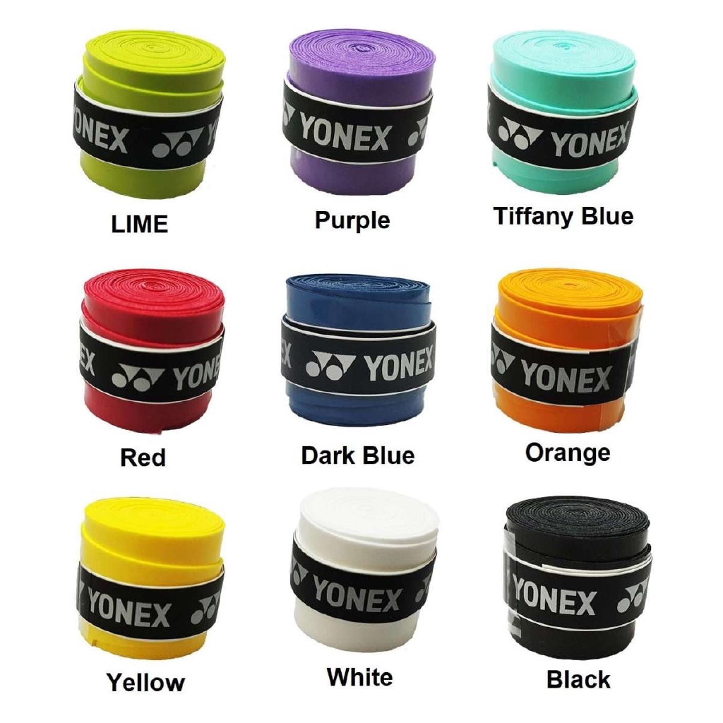 【Ready Stock】Yonex AC102EX Overgrip Good Quality Yonex Overgrip AC102EX Super Grap Badminton Grip
